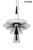 Lampa wisząca SESTO czarna