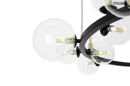 Lampa wisząca ALURE 120 czarna