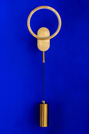 Lampa ścienna COMO złota