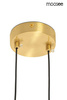 Lampa wisząca BOY CIRCLE złota