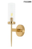 Lampa ścienna TORCH złota