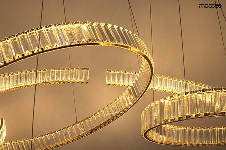 Lampa wisząca LIBERTY LINE 8 złota