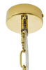 MOOSEE lampa wisząca MURANO S złota