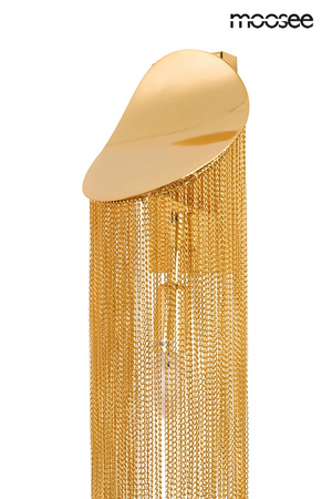 Lampa ścienna LAMBADA złota