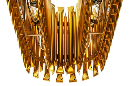 MOOSEE lampa wisząca GALLIANO LONG        ciemne złoto