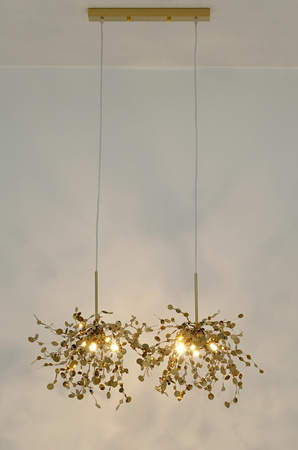 MOOSEE Lampa wisząca MONETE złota