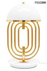 Lampa stołowa BOTTEGA złota / biała