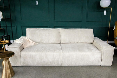 Sofa PILLOW z funkcją spania jasny szary