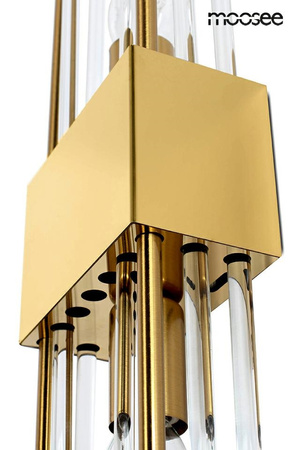 Lampa ścienna SLANT złota