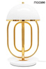 Lampa stołowa BOTTEGA złota / biała
