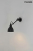 Lampa ścienna FRANK czarna