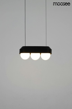 Lampa wisząca DROPS 3 czarna