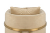 Fotel CHLOE VELVET khaki 