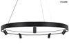 Lampa wisząca CIRCLE SPOT 98 BLACK grafitowa