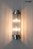 Lampa ścienna COLUMN 40 srebrna