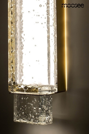 Lampa ścienna TESORO złota
