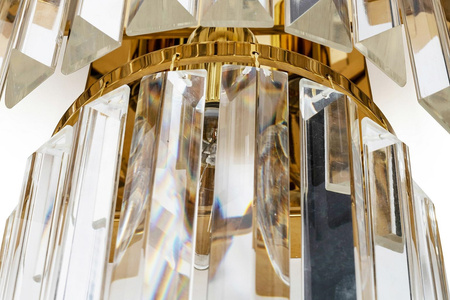MOOSEE lampa ścienna IMPERIAL WALL GOLD   - stal, kryształ