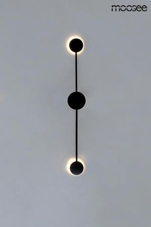 Lampa ścienna SHADOW 2 CLOSE czarna