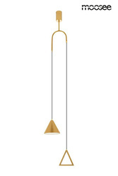 Lampa wisząca ACUSTICA złota