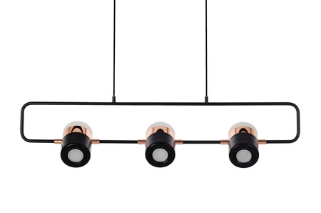 MOOSEE lampa wisząca BLINK 3 czarna