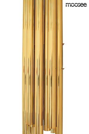 Lampa ścienna TUBO złota