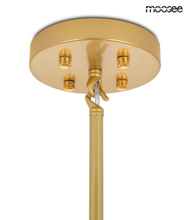 Lampa wisząca CANDELABR 10 złota