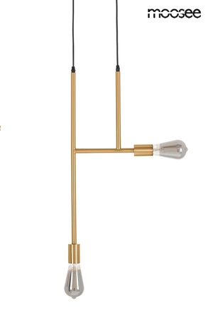 Lampa wisząca RIVA 2 złota