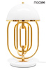 Lampa stołowa BOTTEGA złota / biała