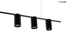 Lampa wisząca MODERNO czarna