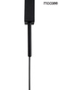 Lampa ścienna CLARID BLACK czarna