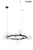 Lampa wisząca ALURE 85 czarna