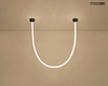 MOOSEE lampa wisząca LASSO 300 Smart      czarna
