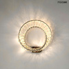 Lampa ścienna WAVE chrom
