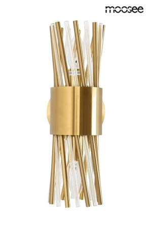 Lampa ścienna LORENZO złota