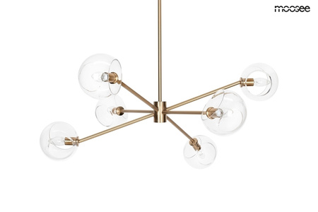 Lampa wisząca AURA 6 złota