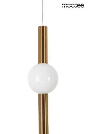 Lampa wisząca LIBRA 60 ON mosiądz