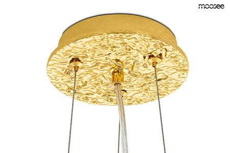 Lampa wisząca RIVIERA 80 złota