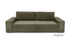Sofa PILLOW z funkcją spania jasny szary