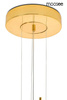 MOOSEE lampa wisząca PARROT 68 złota