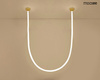 Lampa wisząca LASSO 600 złota