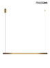 Lampa wisząca LINUS 120 złota