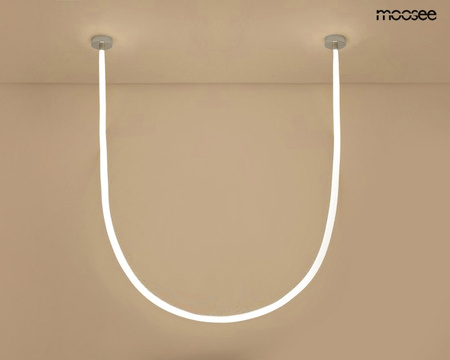 MOOSEE lampa wisząca LASSO 800 Smart      srebrna