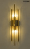 Lampa ścienna AMANDA złota