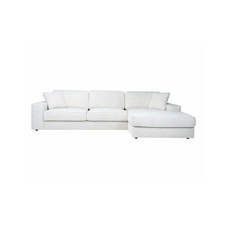 RICHMOND sofa narożna SANTOS R biała