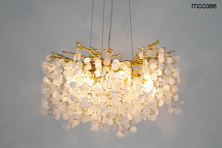 Lampa wisząca RIVIERA 80 złota
