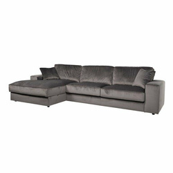 RICHMOND sofa narożna SANTOS L szara