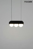 Lampa wisząca DROPS 3 czarna