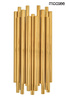 Lampa ścienna TUBO złota