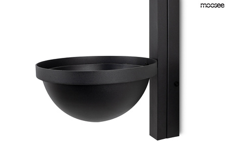 Lampa ścienna ścienna PLANT WALL czarna