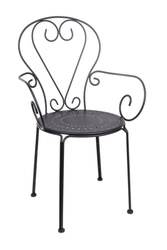 BIZZOTTO krzesło ogrodowe ETIENNE czarne